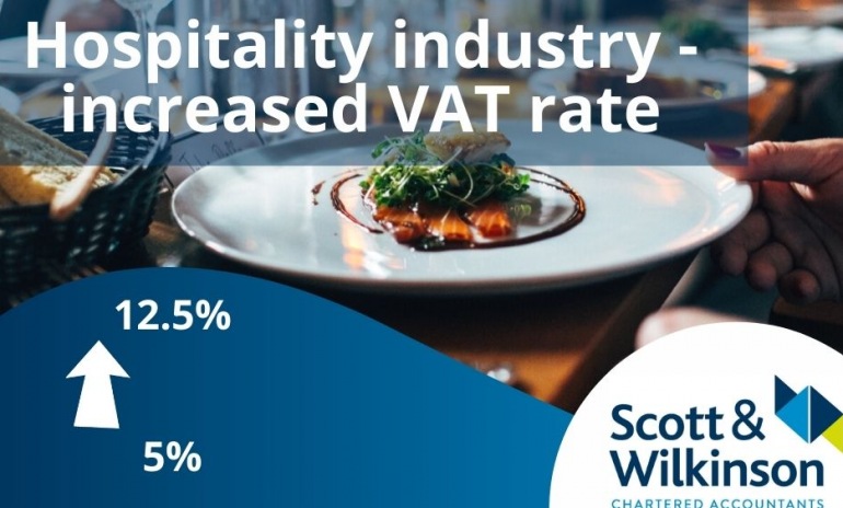 Hospitality Industry – Increased VAT Rate
