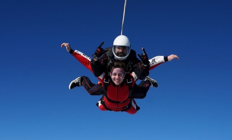 Liam's Skydive for Children's Cancer and Leukaemia Group