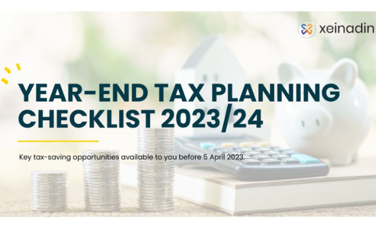 Year-End Tax Planning Checklist 2023/24